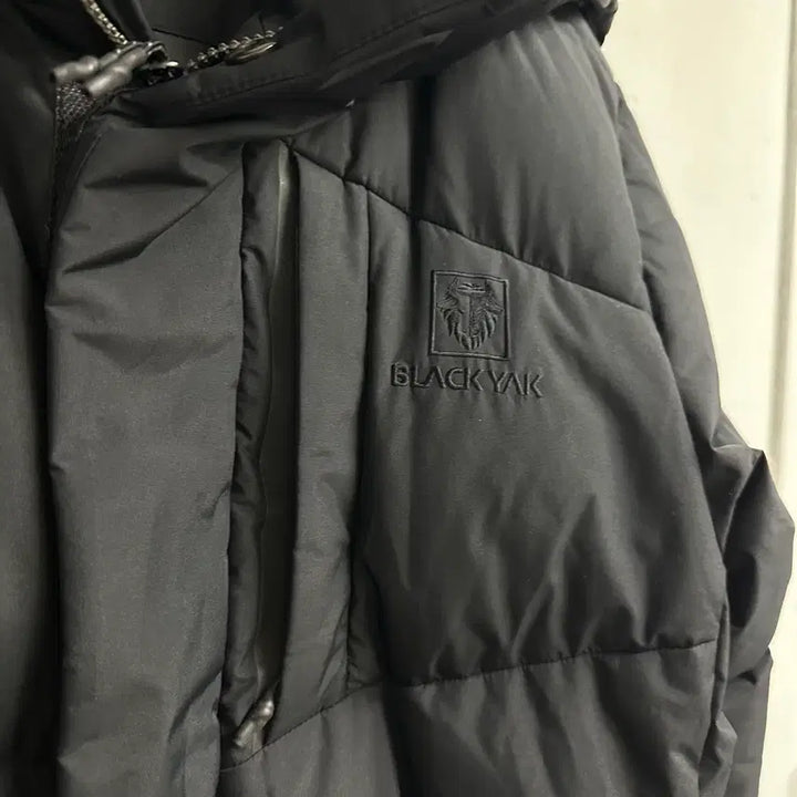 [BUNJANG] Black Yak D-Clever Goose Down Long Padded Jacket / 무료배송 블랙야크 D클레버 벤치 구스다운 롱패딩자켓 90
