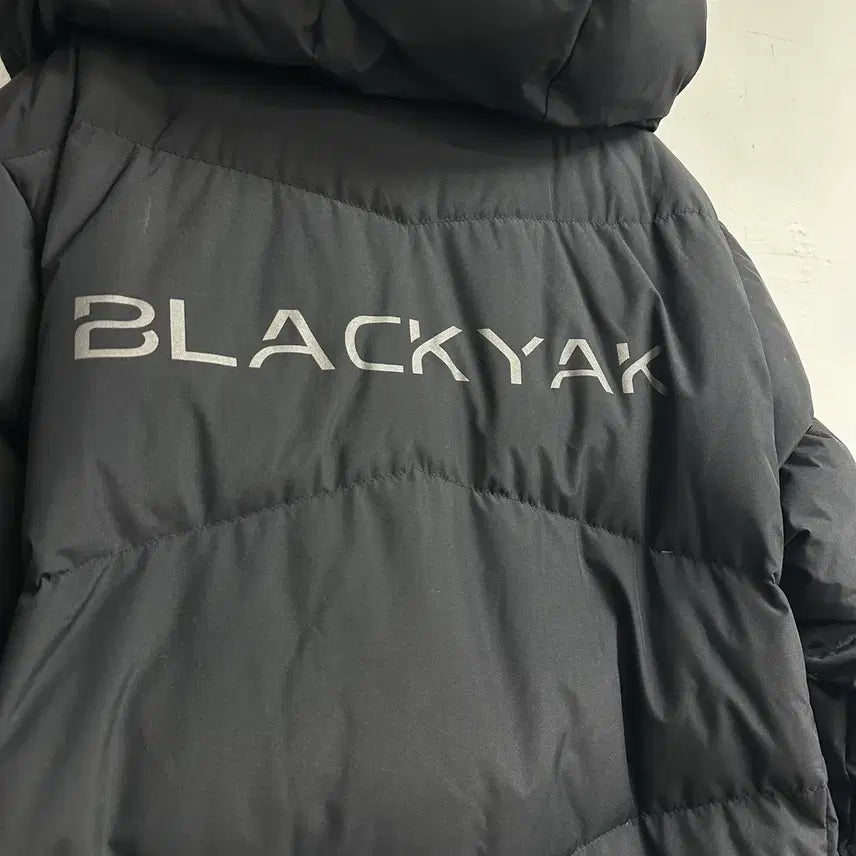 [BUNJANG] Black Yak D-Clever Goose Down Long Padded Jacket / 무료배송 블랙야크 D클레버 벤치 구스다운 롱패딩자켓 90