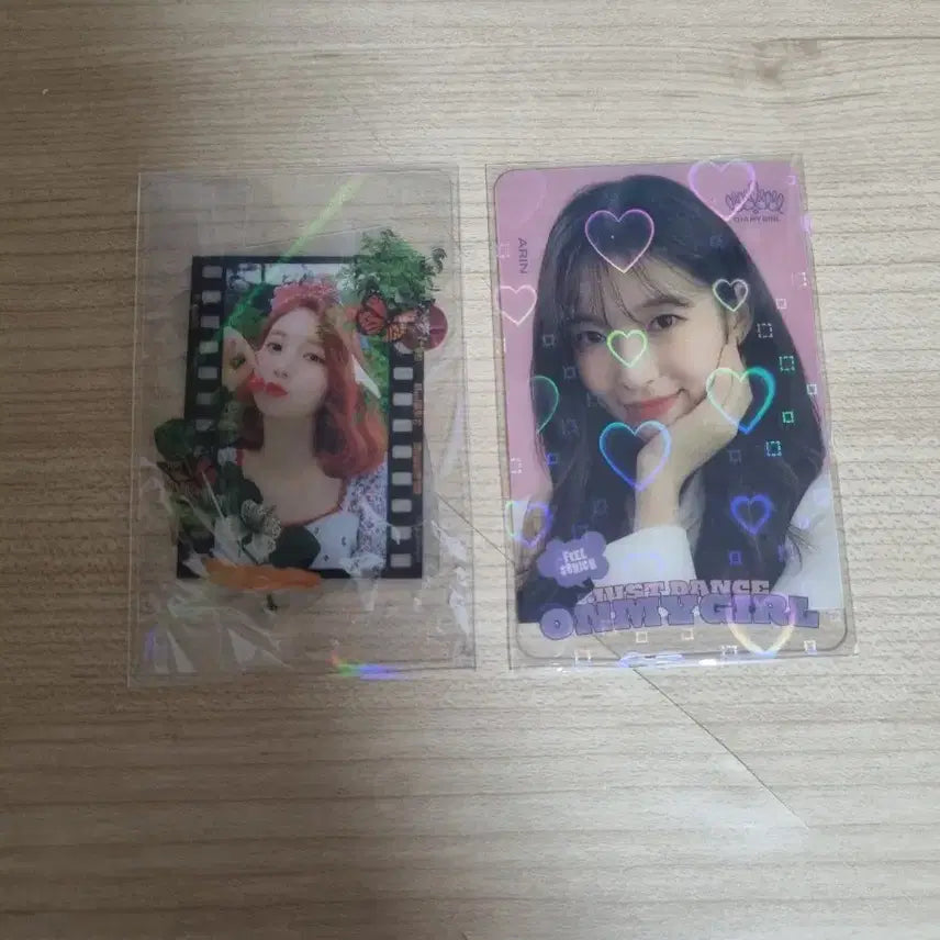 오마이걸 비니/아린 포토카드 2장