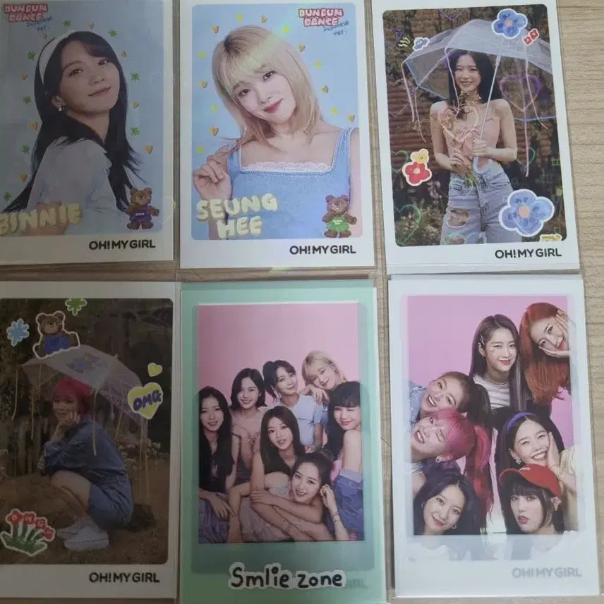 오마이걸 던던댄스 포토카드