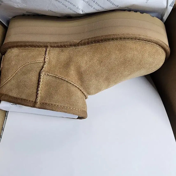 [BUNJANG] UGG Classic Ultra Mini Platform Chestnut Boots / 백화점아울렛정품)) UGG 클래식 울트라 미니플랫폼1135092 체스트넛