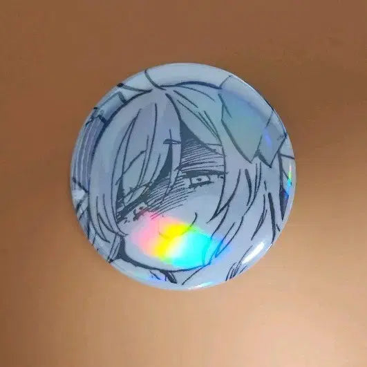 [BUNJANG] Satanichia Holo Can Badge / 사신짱 드롭킥 홀로그램 캔뱃지 비공굿 사신킥 사신 짱 드롭킥