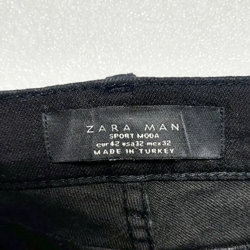 [BUNJANG] ZARA Black Vintage Stretch Jeans / 새제품/자라 블랙진32-34 빈티지 스판청바지