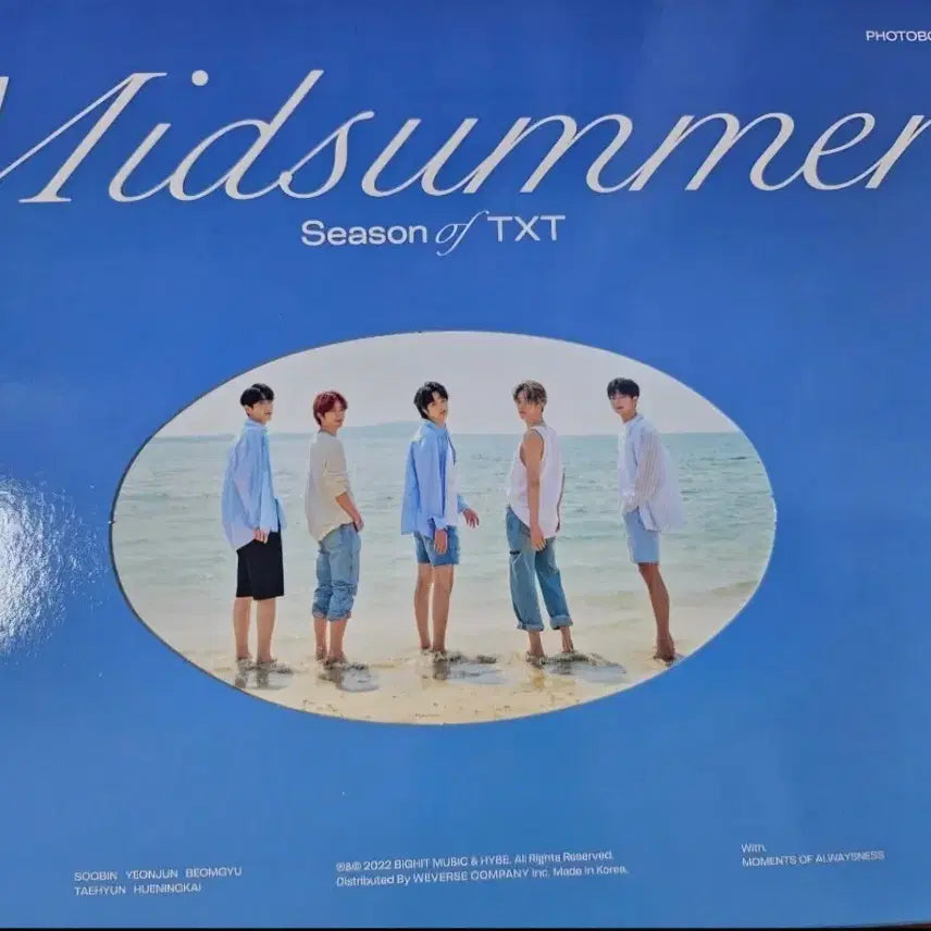 [BUNJANG] TXT Midsummer Photobook / 투모로우바이투게더 Midsummer 포토북