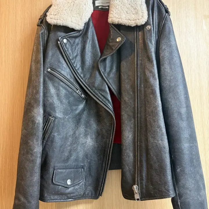 [BUNJANG] Isabel Marant Étoile Leather Jacket (Size 40) / 이자벨마랑 에뚜왈 레더 자켓 40
