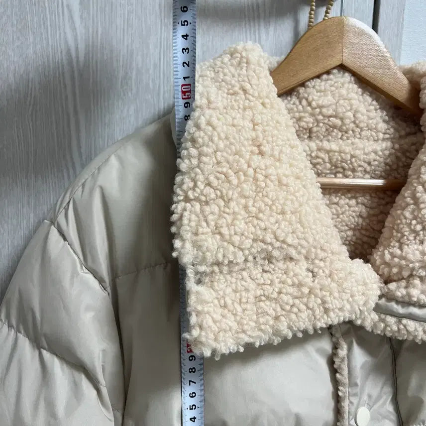 [BUNJANG] Cropped Padded Jacket / 털빵빵 크롭 패딩