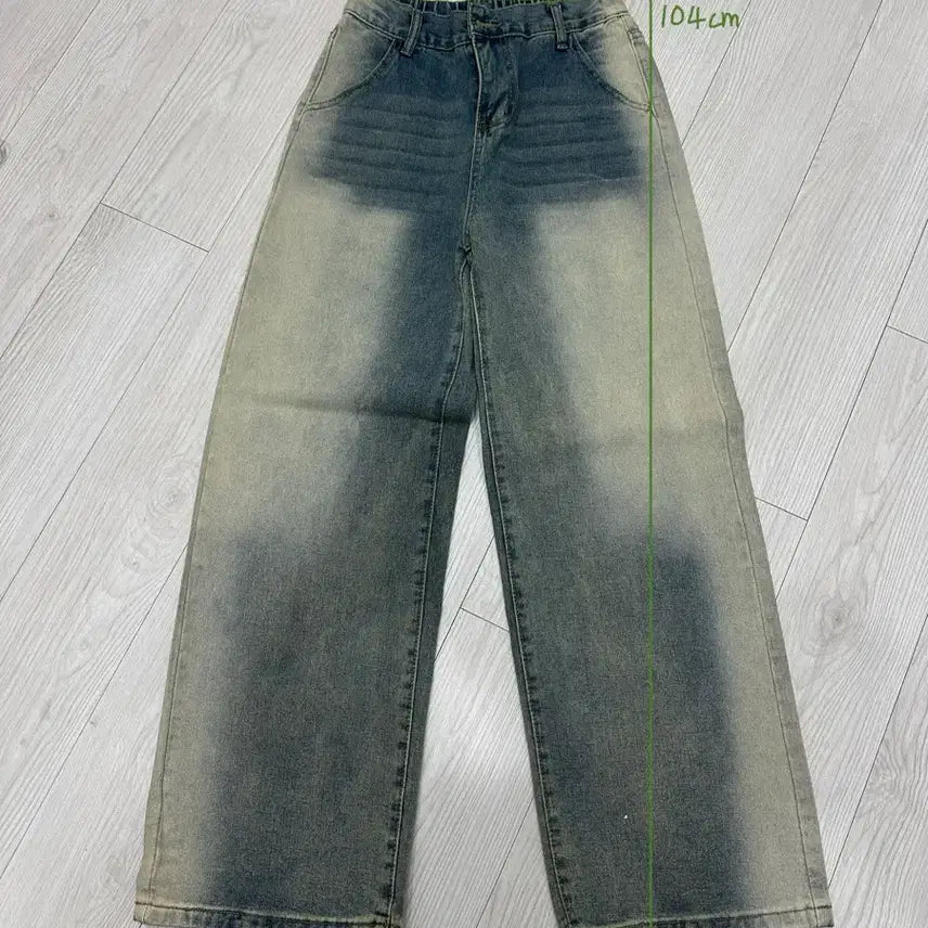 [BUNJANG] Wide Denim Pants / [새상품] 와이드 데님 팬츠