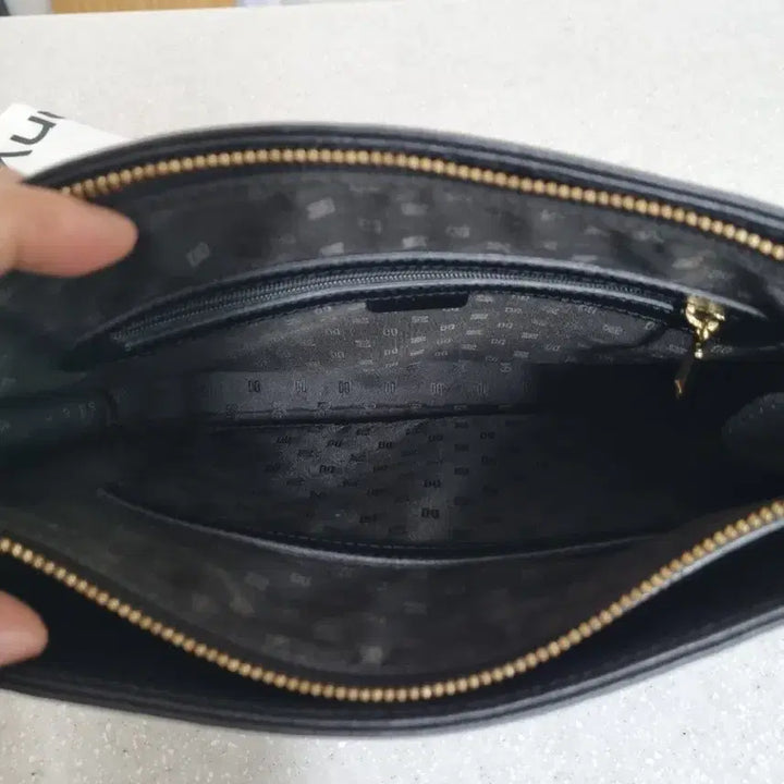 [BUNJANG] Daks Check Pattern Shoulder & Cross Bag / 닥스 체크배색 숄더&크로스백