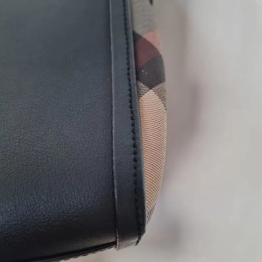 [BUNJANG] Daks Check Pattern Shoulder & Cross Bag / 닥스 체크배색 숄더&크로스백