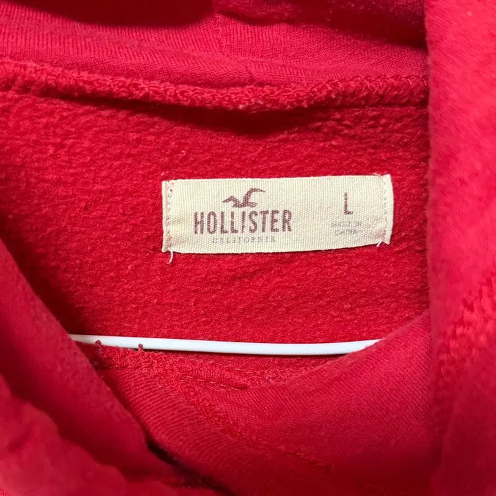 [BUNJANG] Hollister Hco Red Hoodie L / Hollister 홀리스터 Hco 레드 후드티 L