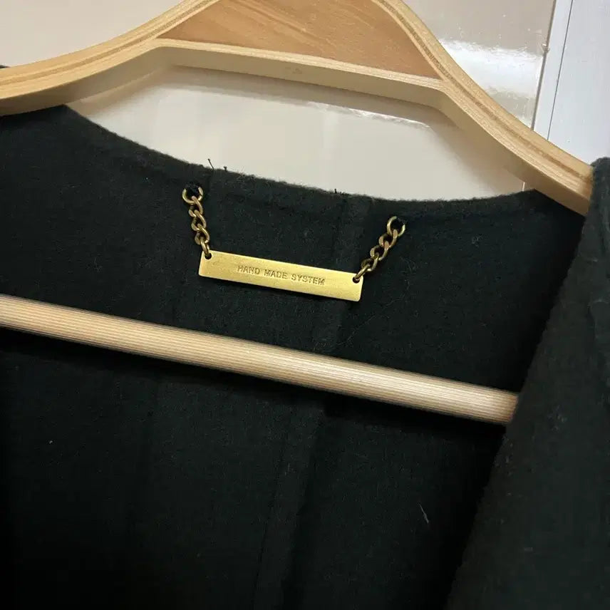 [BUNJANG] System Wool Cashmere Open Short Coat Jacket / 한섬 시스템 SYSTEM 울 캐시미어 날다람쥐 오픈 숏코트 자켓 오버핏