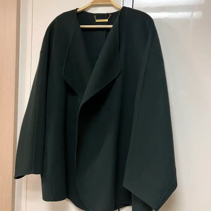 [BUNJANG] System Wool Cashmere Open Short Coat Jacket / 한섬 시스템 SYSTEM 울 캐시미어 날다람쥐 오픈 숏코트 자켓 오버핏