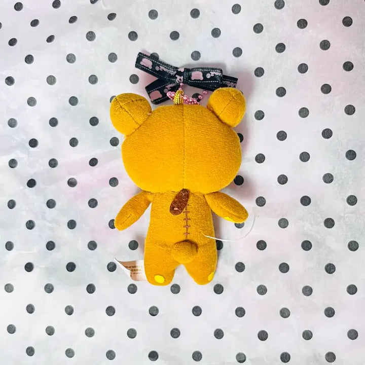 [BUNJANG] Rilakkuma Vintage Bead Jewelry Keyring / [최저가]고전 비즈 보석 리락쿠마 인형 키링