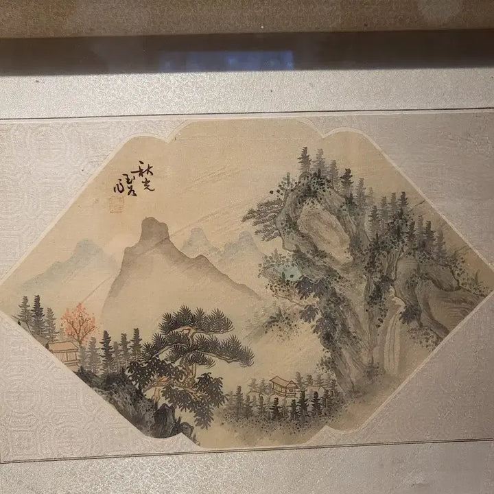 [BUNJANG] Autumn Mountain Landscape Painting / 산수화 액자