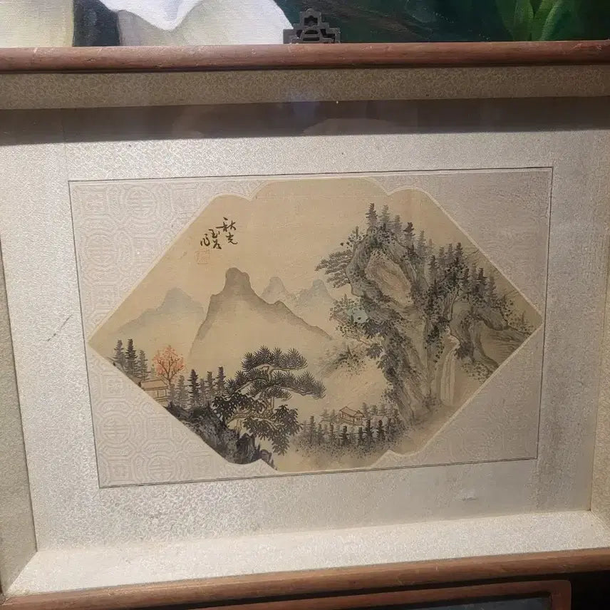 [BUNJANG] Autumn Mountain Landscape Painting / 산수화 액자