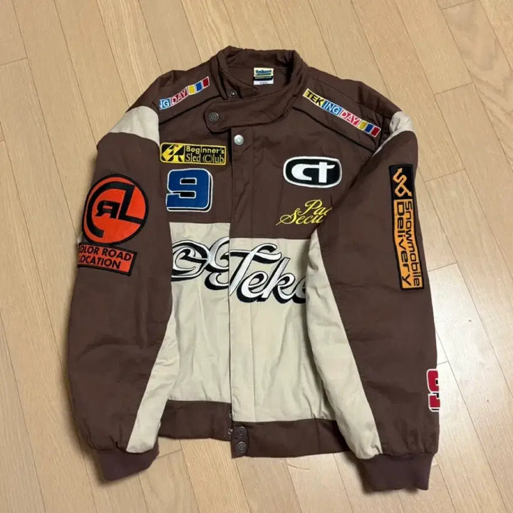 [BUNJANG] Punching Racing Jacket / M) 테켓 펀칭 레이싱 자켓