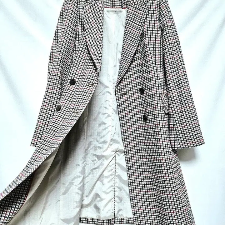 [BUNJANG] & More Winter Long Coat / & More 체크 더블 겨울 롱코트 거의새상품