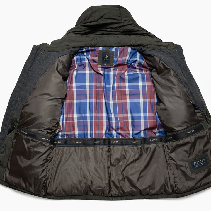 [BUNJANG] OLZEN Vintage Duck Down Padded Jacket / OLZEN 빈티지 아메카지 덕다운 패딩