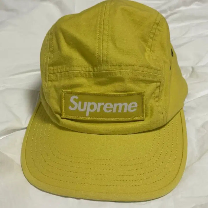 [BUNJANG] Supreme Military Camp Cap Dusty Gold / 슈프림 밀리터리 캠프캡 더스티 골드