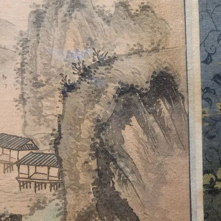 [BUNJANG] Antique Landscape Painting Frame / 옛날 산수화 액자