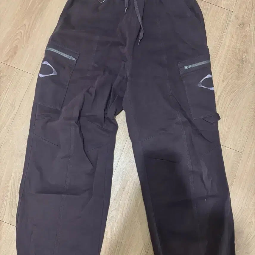 [BUNJANG] Mischief Drawstring Pants Purple Brown / 미스치프 드로우스트링 팬츠 퍼플브라운