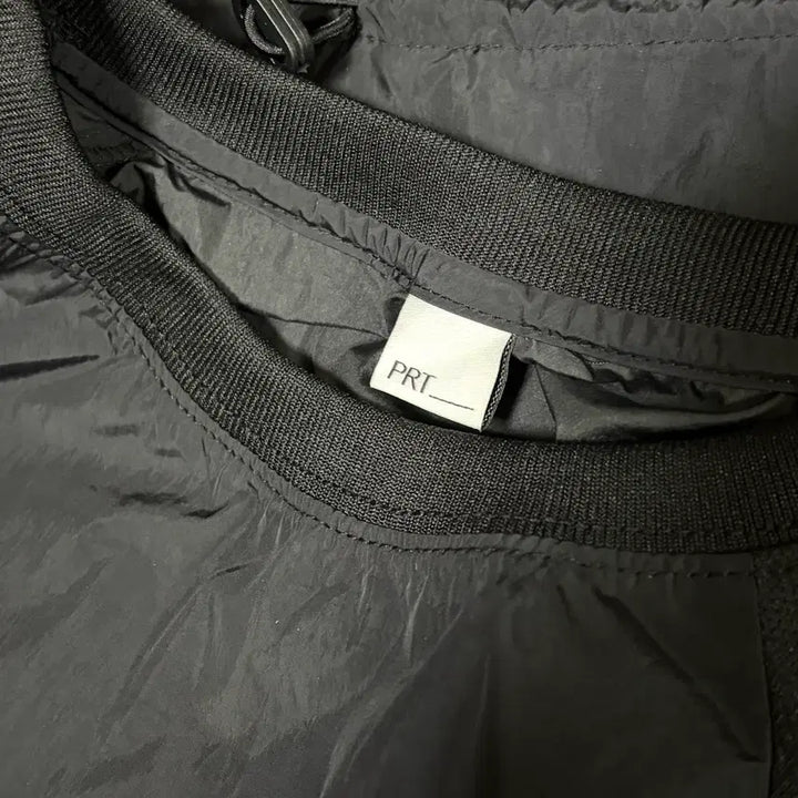 [SOLD OUT] [3 size] prt black nylon string pullover
