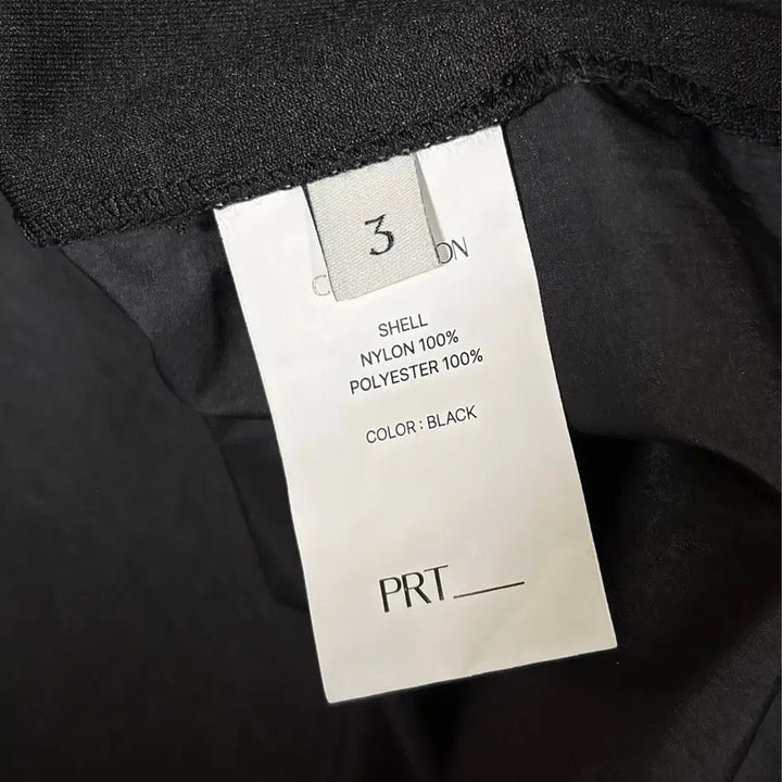 [SOLD OUT] [3 size] prt black nylon string pullover