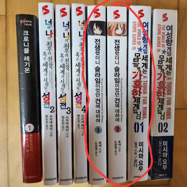 [BUNJANG] Various Light Novels Bundle Set / 여러가지 미개봉 라노벨 판매합니다. S노벨, 전생슬, 모브 등