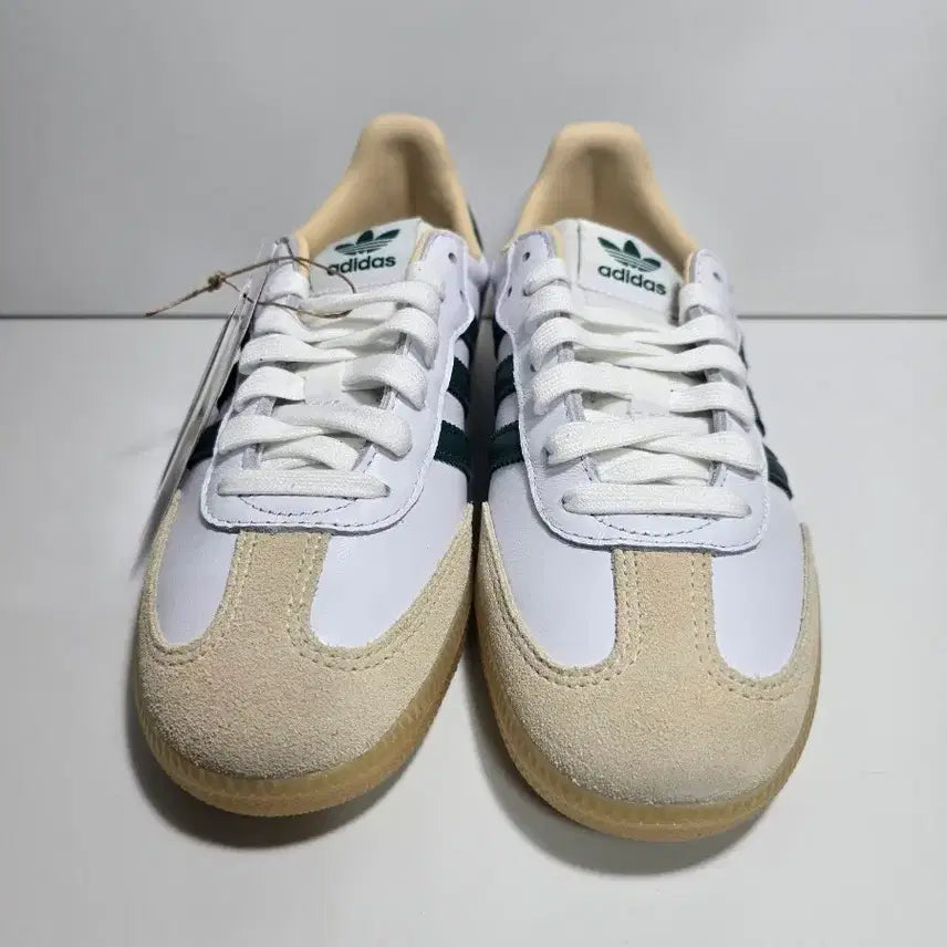 [BUNJANG] Adidas Samba OG White Green Sneakers / 새제품)아디다스 삼바 OG 화이트 그린 230 판매합니다