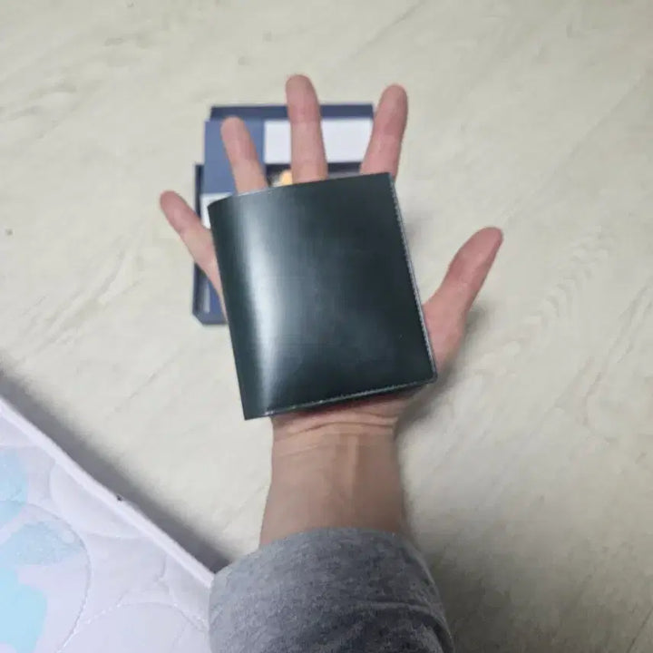 [BUNJANG] KodoVan Mini Leather Ring Wallet / 코도반 말가죽 미니반지갑