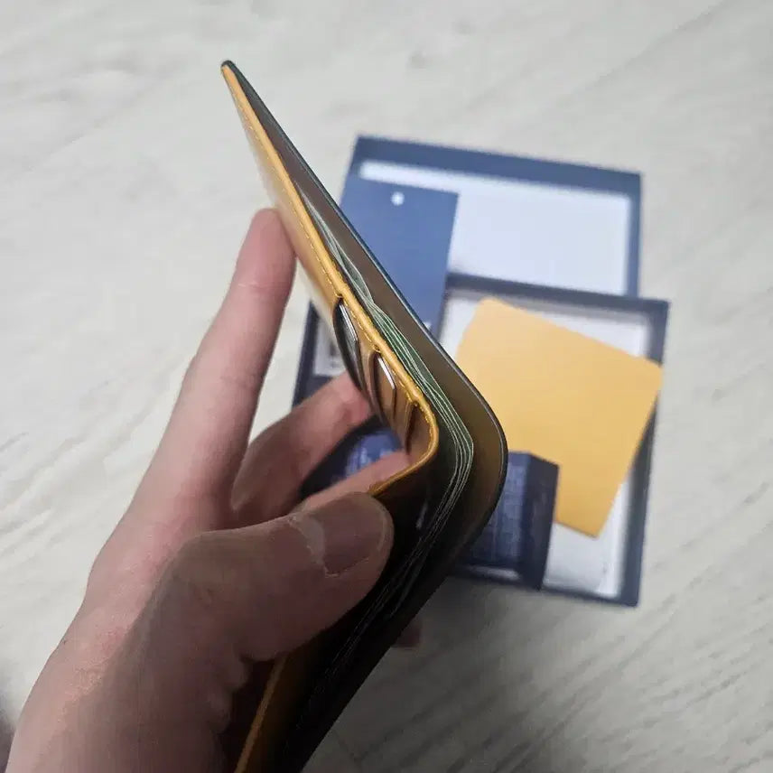 [BUNJANG] KodoVan Mini Leather Ring Wallet / 코도반 말가죽 미니반지갑