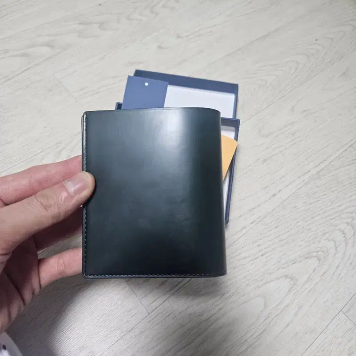 [BUNJANG] KodoVan Mini Leather Ring Wallet / 코도반 말가죽 미니반지갑