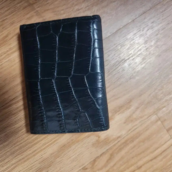 [BUNJANG] Miu Miu Black Wallet / 미우미우 크로커 반지갑 블랙