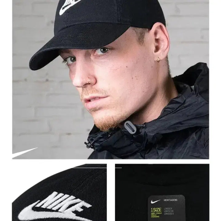 [BUNJANG] Nike Heritage86 Cap Black/Navy/White / 나이키 헤리티지86 볼캡  블랙/네이비/화이트