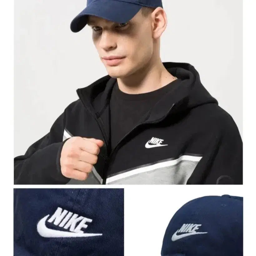[BUNJANG] Nike Heritage86 Cap Black/Navy/White / 나이키 헤리티지86 볼캡  블랙/네이비/화이트
