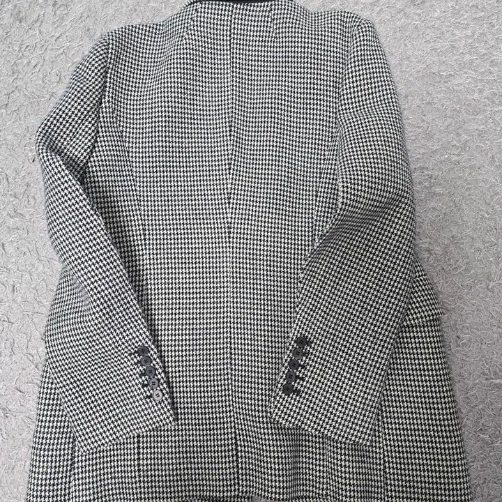 [BUNJANG] Blossom H Company Houndstooth Check Coat / 블러썸 에이치컴퍼니 코트 2(가슴47뒷기장74)