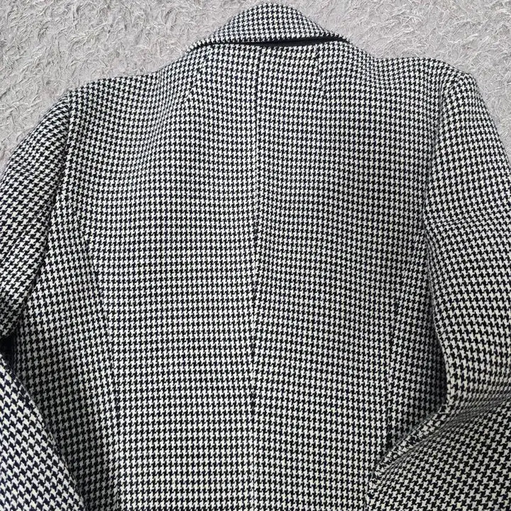 [BUNJANG] Blossom H Company Houndstooth Check Coat / 블러썸 에이치컴퍼니 코트 2(가슴47뒷기장74)