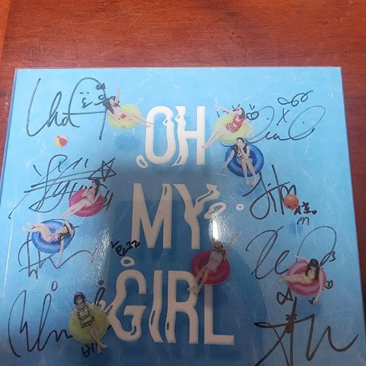 오마이걸 Summer Special 전 멤버 싸인 앨범