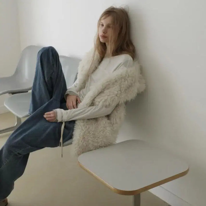 [BUNJANG] Bowie Fur Vest / 보위 퍼 베스트