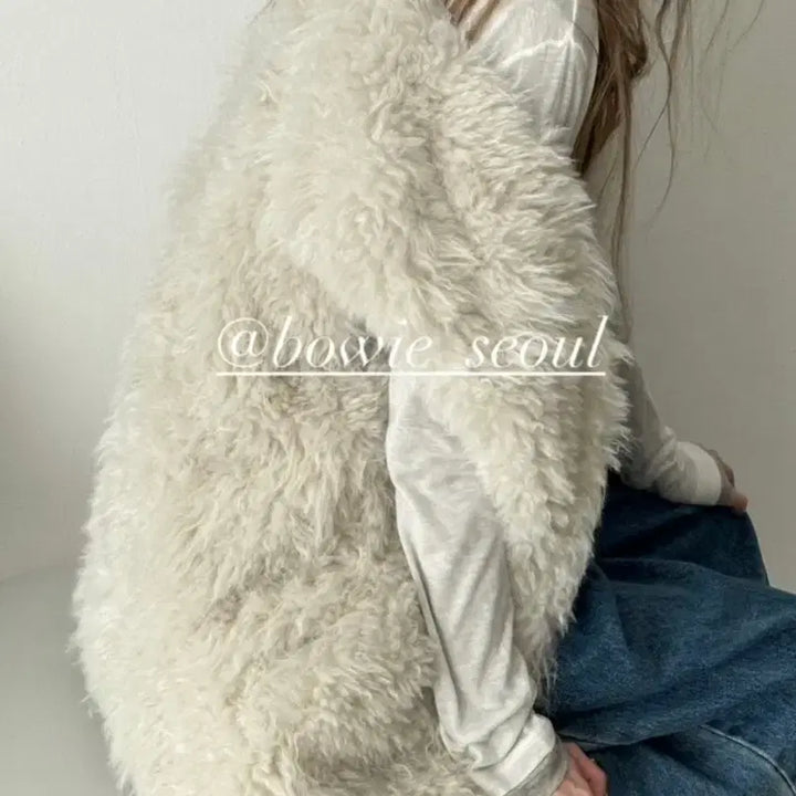 [BUNJANG] Bowie Fur Vest / 보위 퍼 베스트
