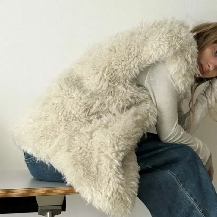 [BUNJANG] Bowie Fur Vest / 보위 퍼 베스트