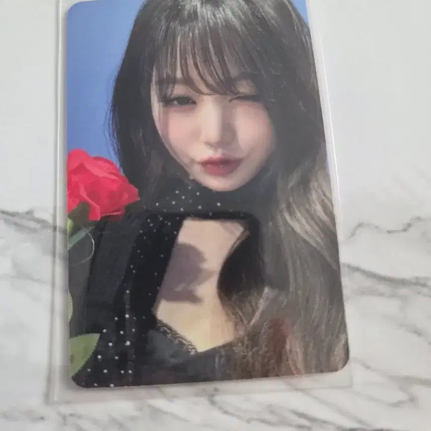 [BUNJANG] IVE (Wonyoung) Empathy Apple Music 4th Rose Photocard / 아이브 엠파시 애플뮤직4차 장미 원영