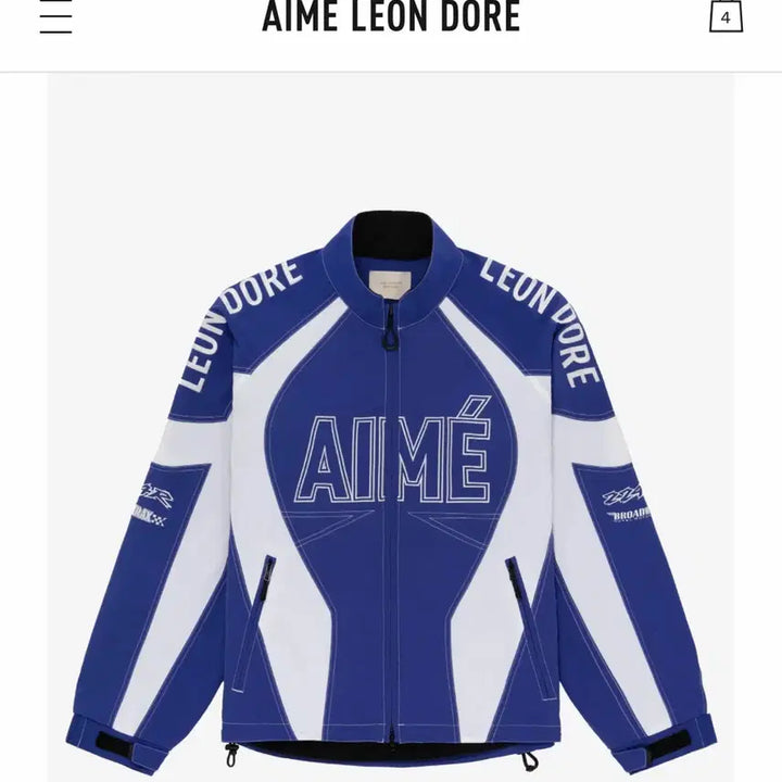 [BUNJANG] aime leon dore Racing Jacket / [XL] aime leon dore 레이싱 자켓
