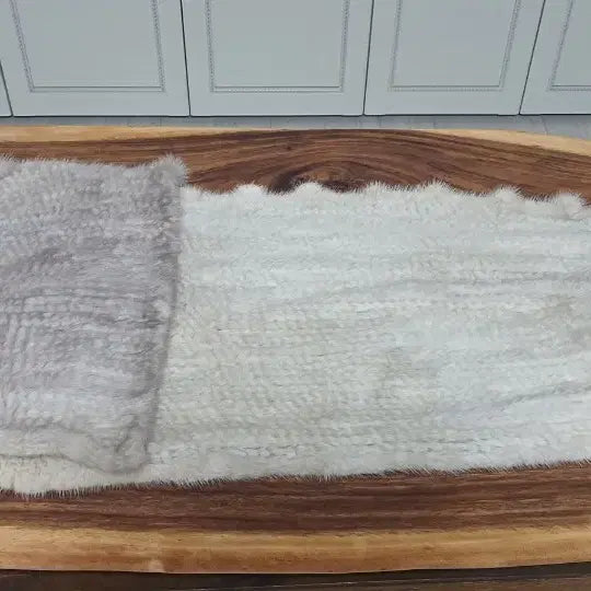 [BUNJANG] Mink Scarf / 천연 밍크 목도리(숄)