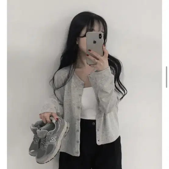 [BUNJANG] A Better Day Bonheur Linen Round Cardigan / 어베러데이 보네르 린넨 라운드 가디건