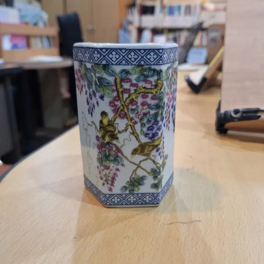 [BUNJANG] Antique Celadon Porcelain Pencil Case / 도자기 필통