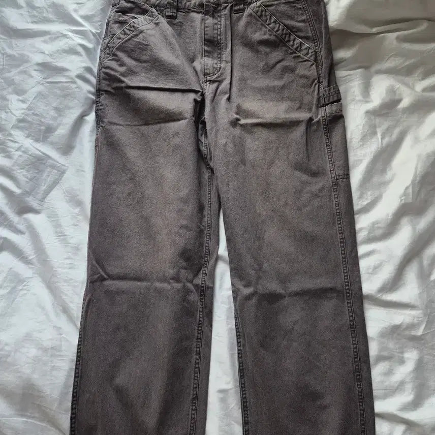 [SOLD OUT] 네이머 클로딩 HBT WORK PANTS GREYISH PURPLE L싸