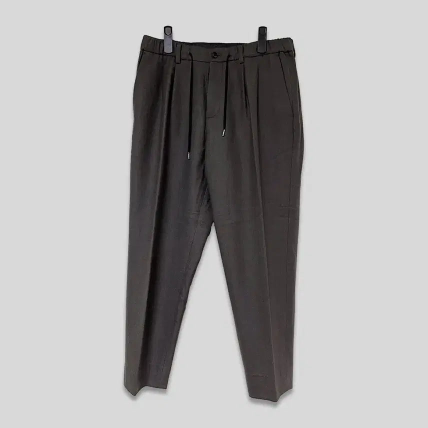 [BUNJANG] Allegri Cashmere Slacks (Size 86) / [알레그리]투턱 밴딩스트링 캐시미어슬랙스(86)