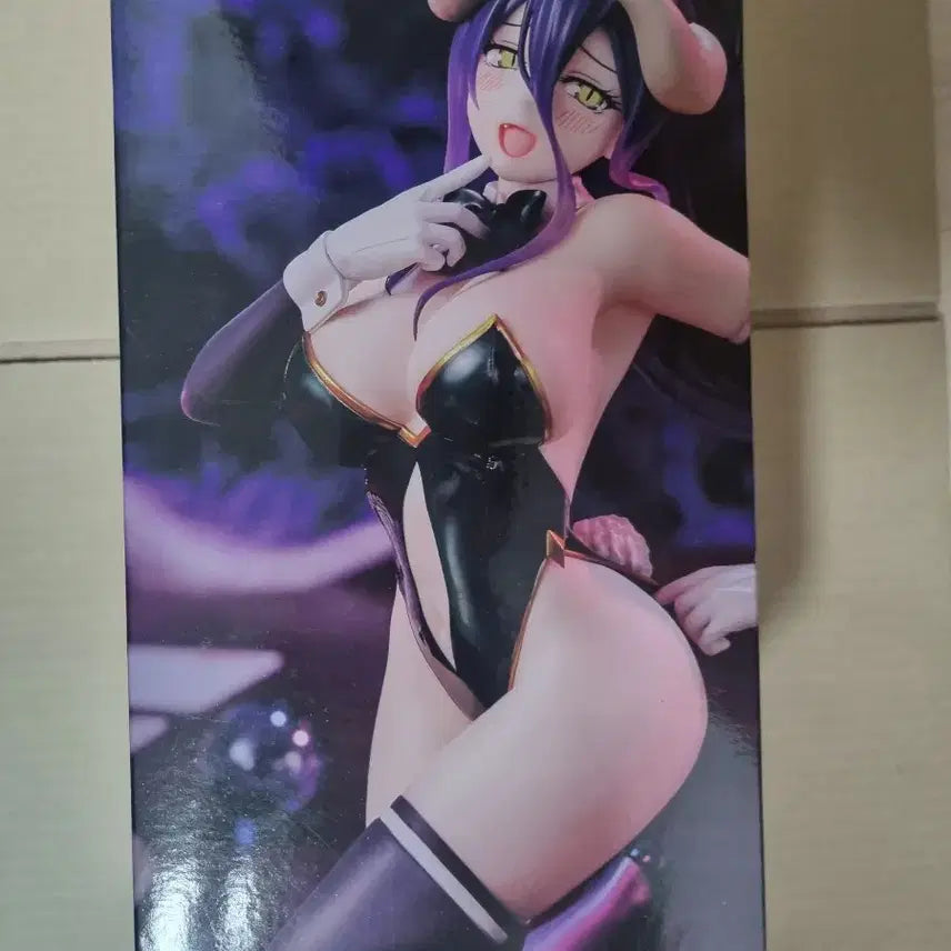 [BUNJANG] Overlord Albedo Bunny Girl Figure / [미개봉]오버로드 알베도 바니걸 피규어