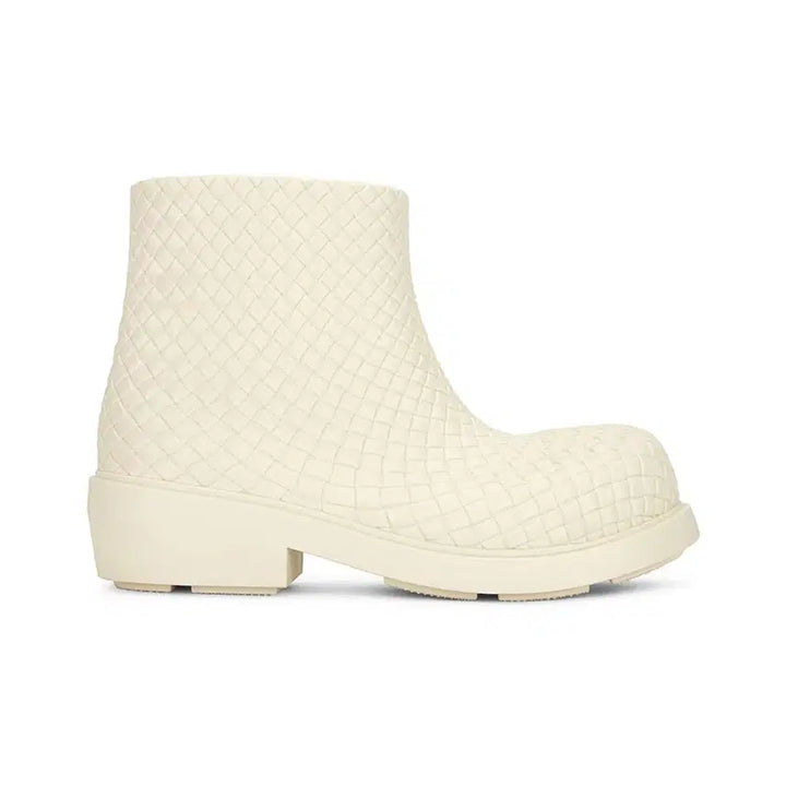 [BUNJANG] Bottega Veneta Fireman Ankle Boots SEA SALT / 새상품 보테가 베네타 파이어맨 앵클 부츠 장화 레인부츠